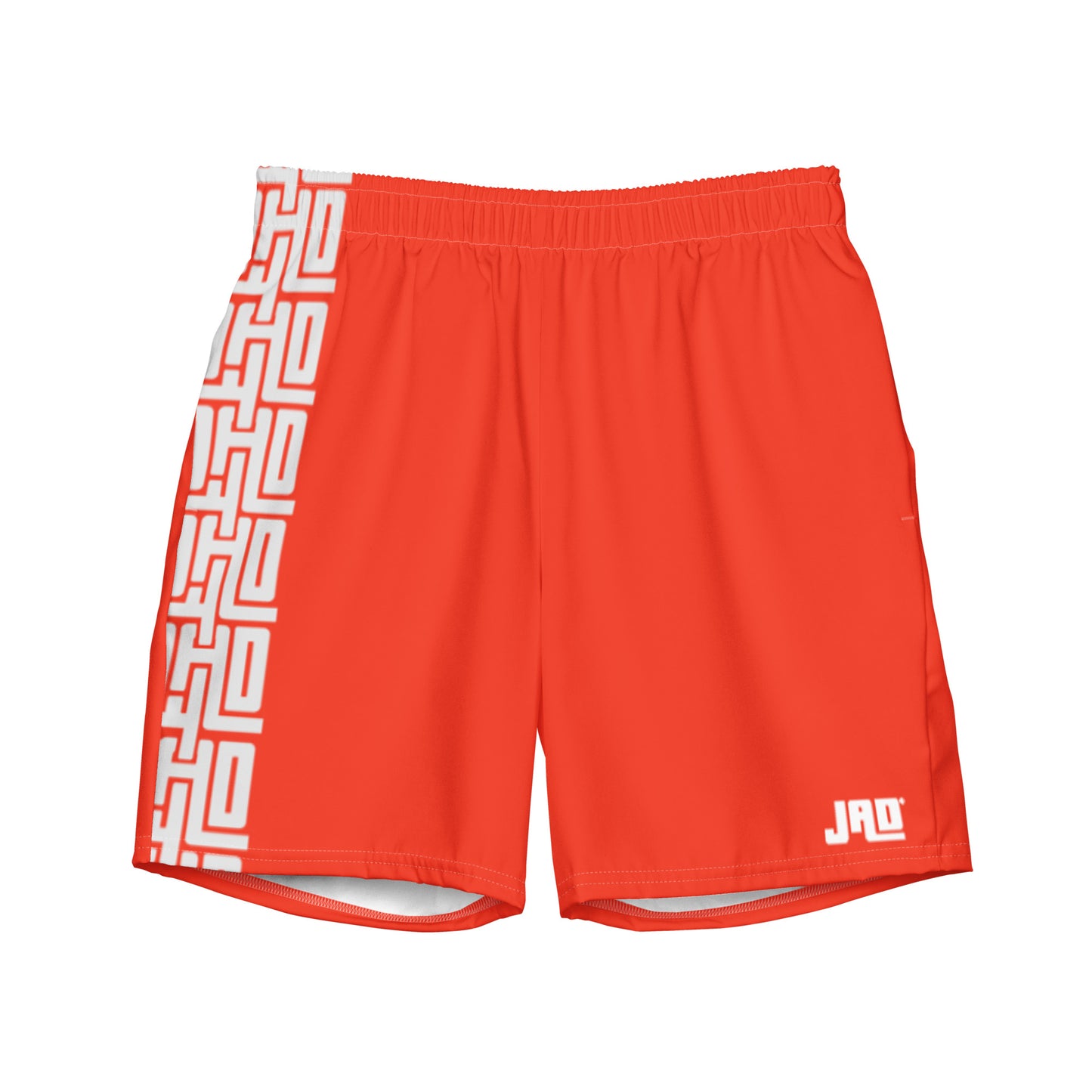 Men's Swim Trunks "JAD Pattern Red"