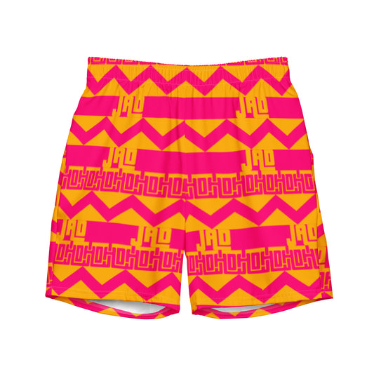 Men's Swim Trunks "JAD Design Orange"