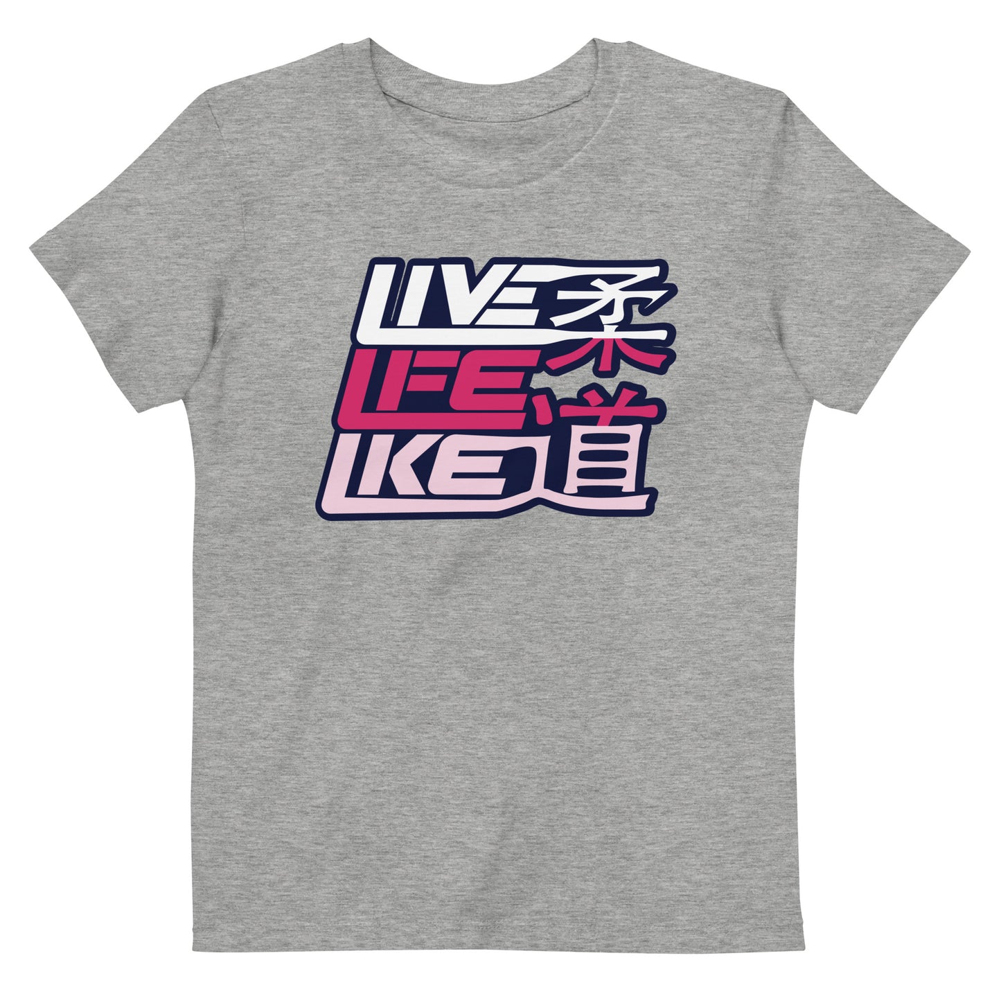 Kids T-Shirt 3-14 years "Live Life Like Judo Pink"