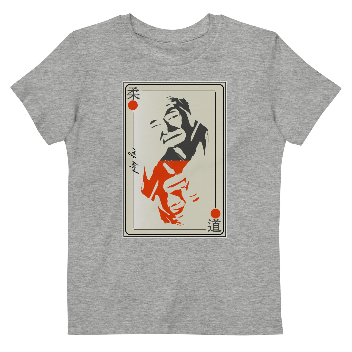 Kids T-Shirt 3-14 years "Jigoro Kano Cardplay"