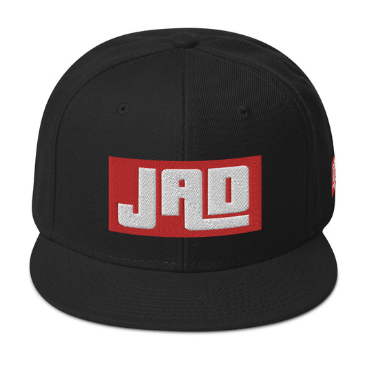 Otto Cap "JAD Label Respect Black" Flat Stick