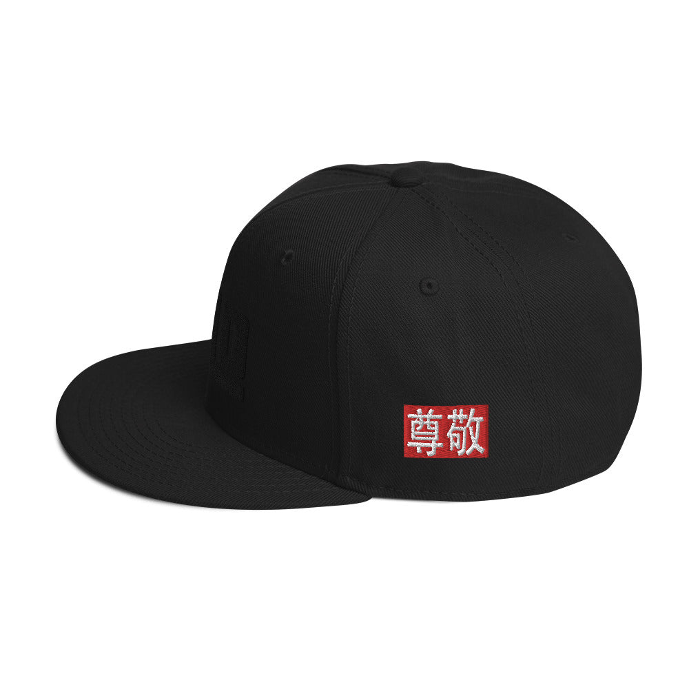 Otto Cap "JAD Respect Black" 3D Stick