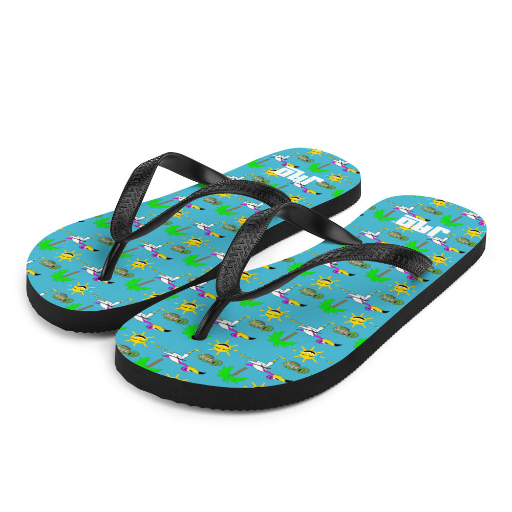 Flip-Flops "Funny Judo Flamingo"