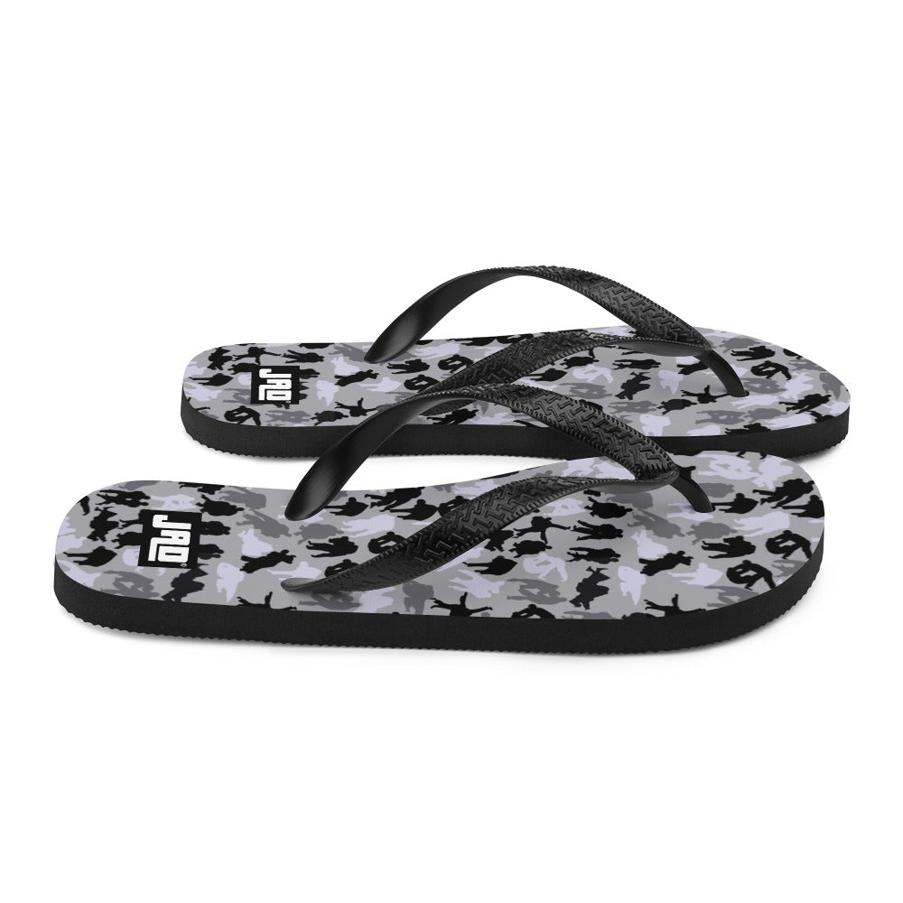 Flip-Flops "Throw Camouflage  Black & White"