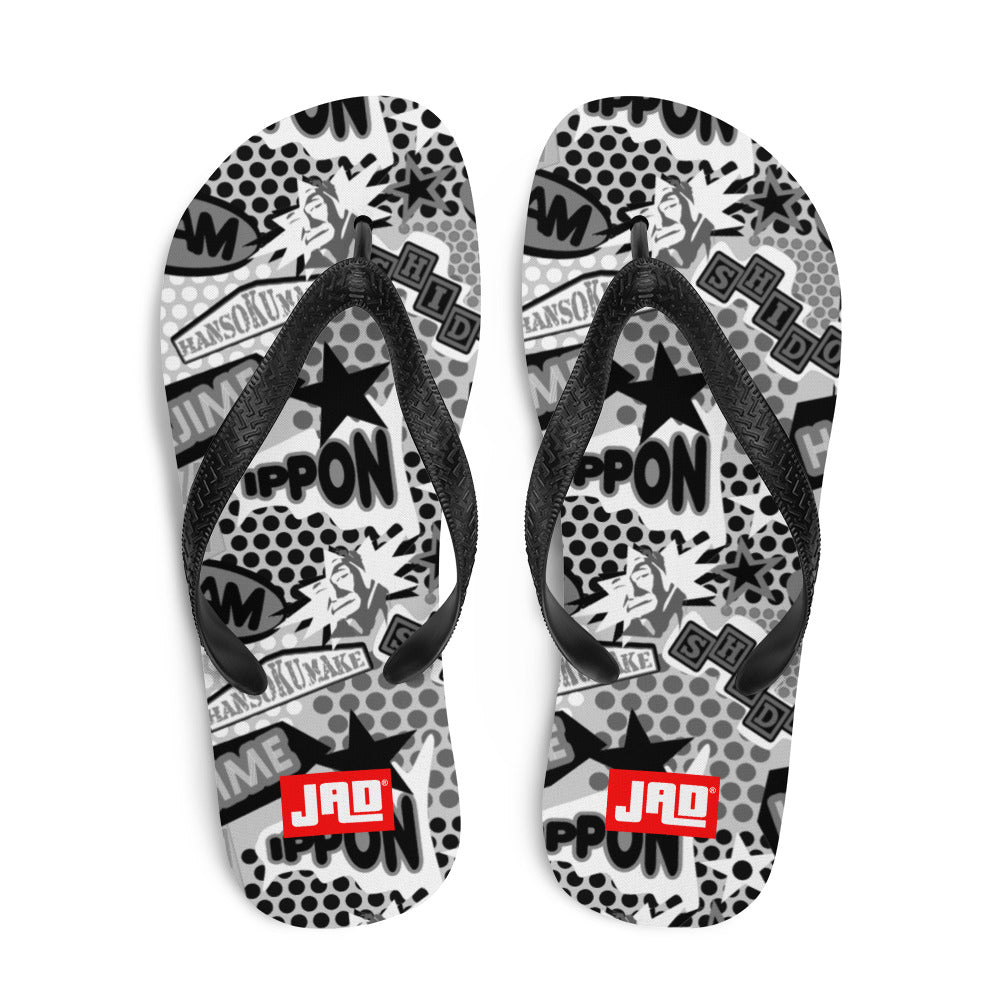 Flip-Flops "Crazy Judo Comic"