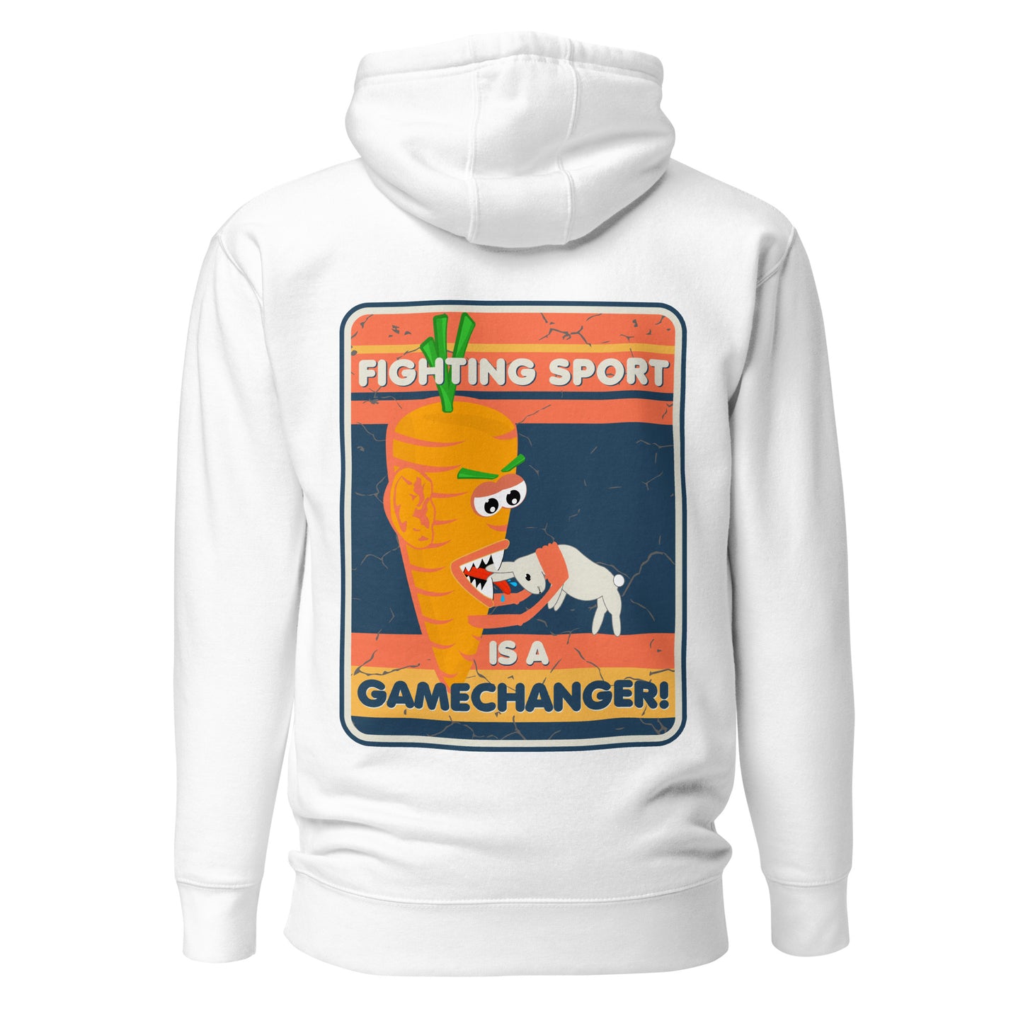 Hoodie 'Carrot - Fighting Sport is a Gamechanger' | JAD®