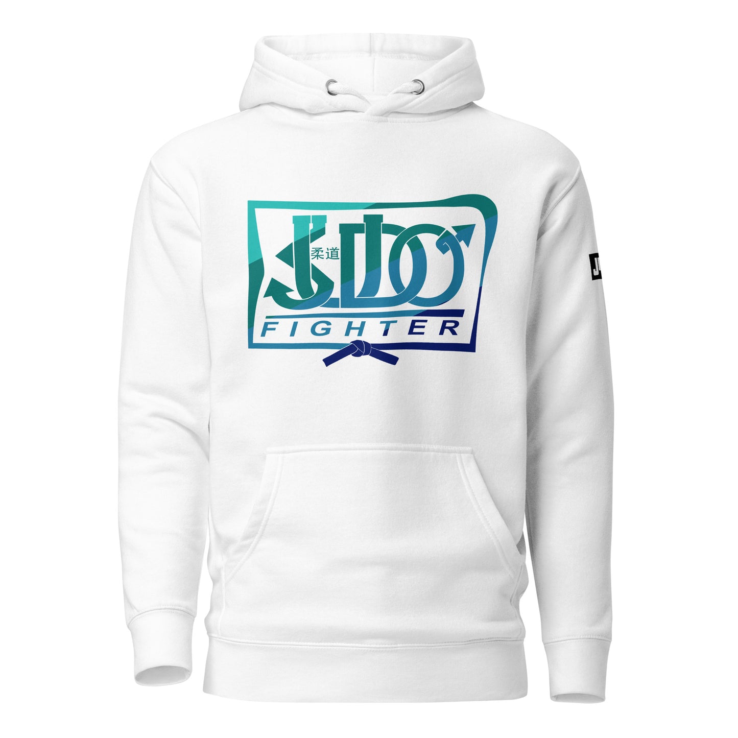 Hoodie 'Judo Fighter Blue' | JAD®