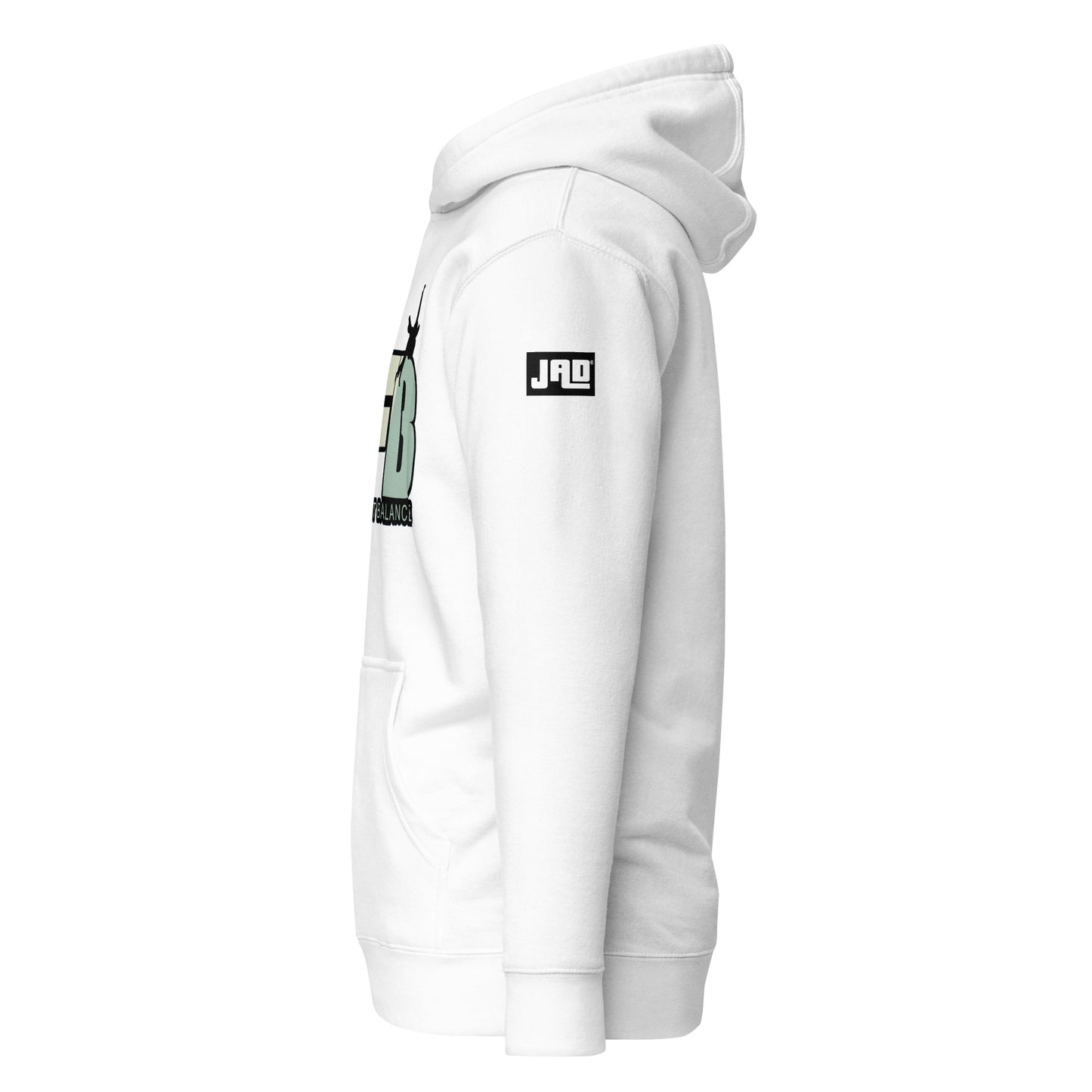 Hoodie 'Work Fight Balance Creme' | JAD®