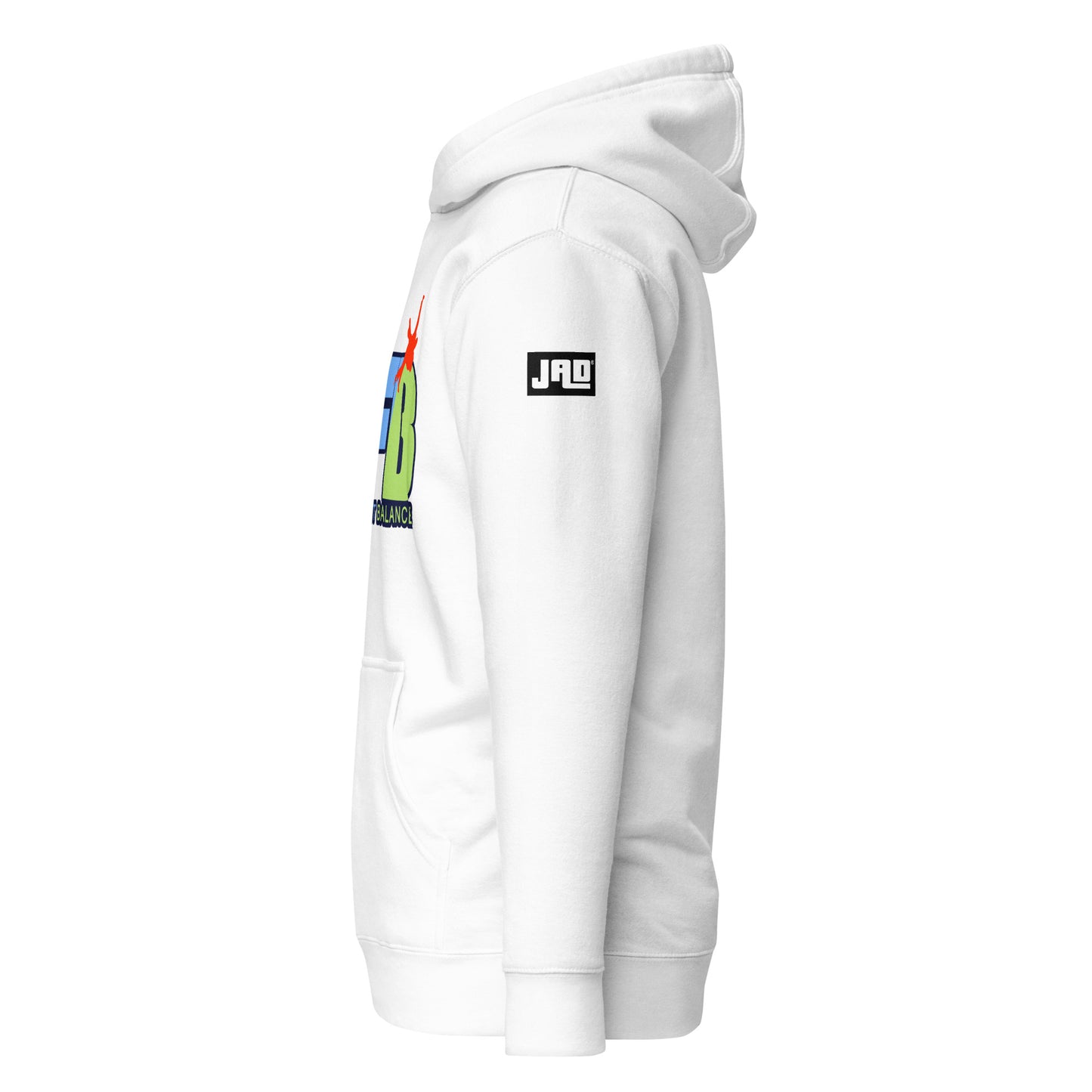 Hoodie 'Work Fight Balance Green' | JAD®