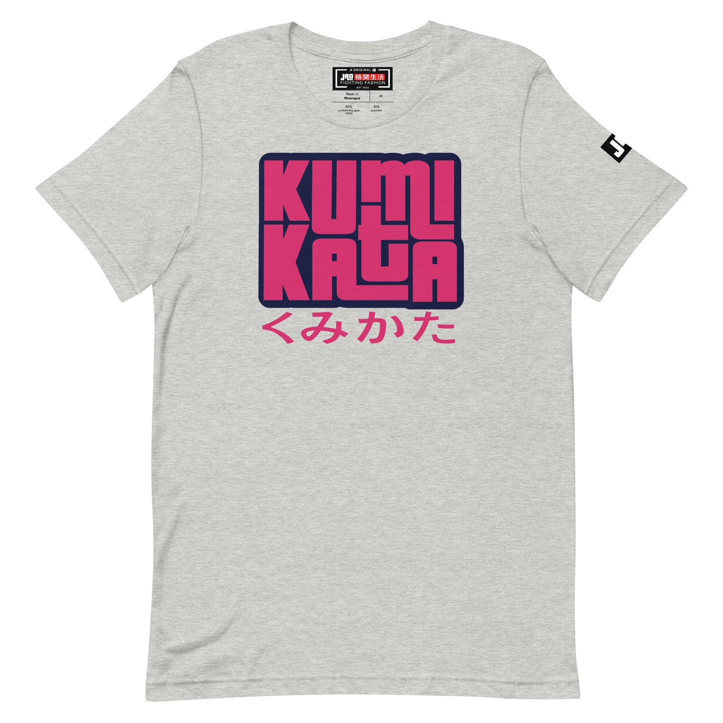 T-Shirt 'Kumi Kata Hiragana Pink' | JAD®