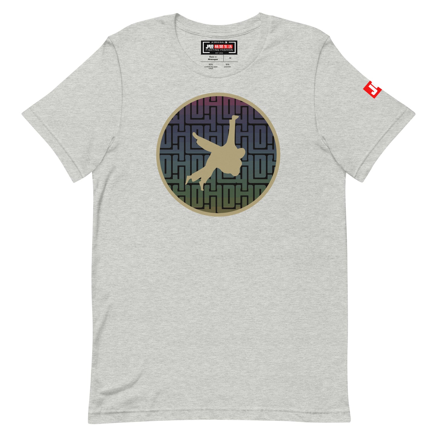 T-Shirt 'Fight Throw Colorful' | JAD®