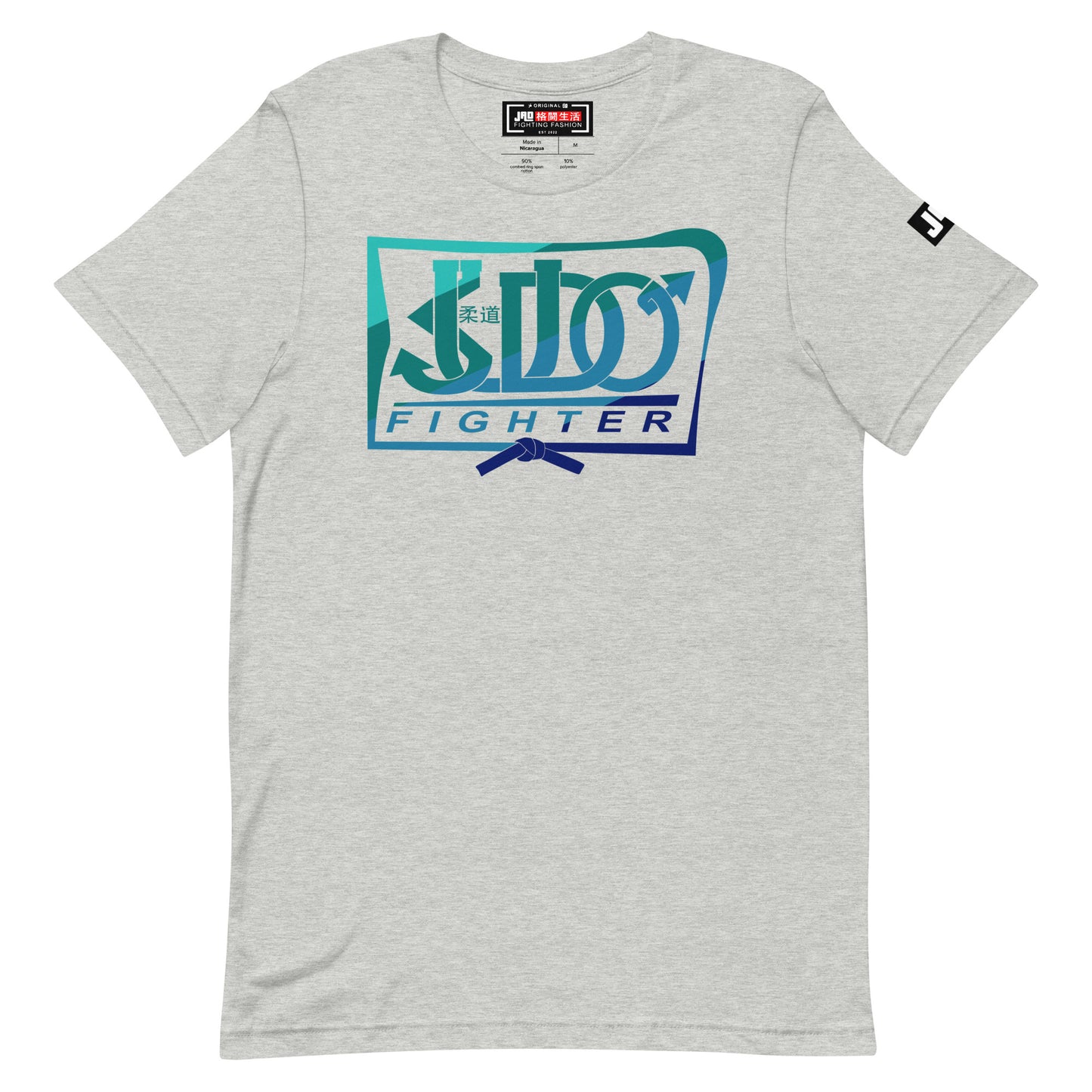 T-Shirt 'Judo Fighter Blue' | JAD®