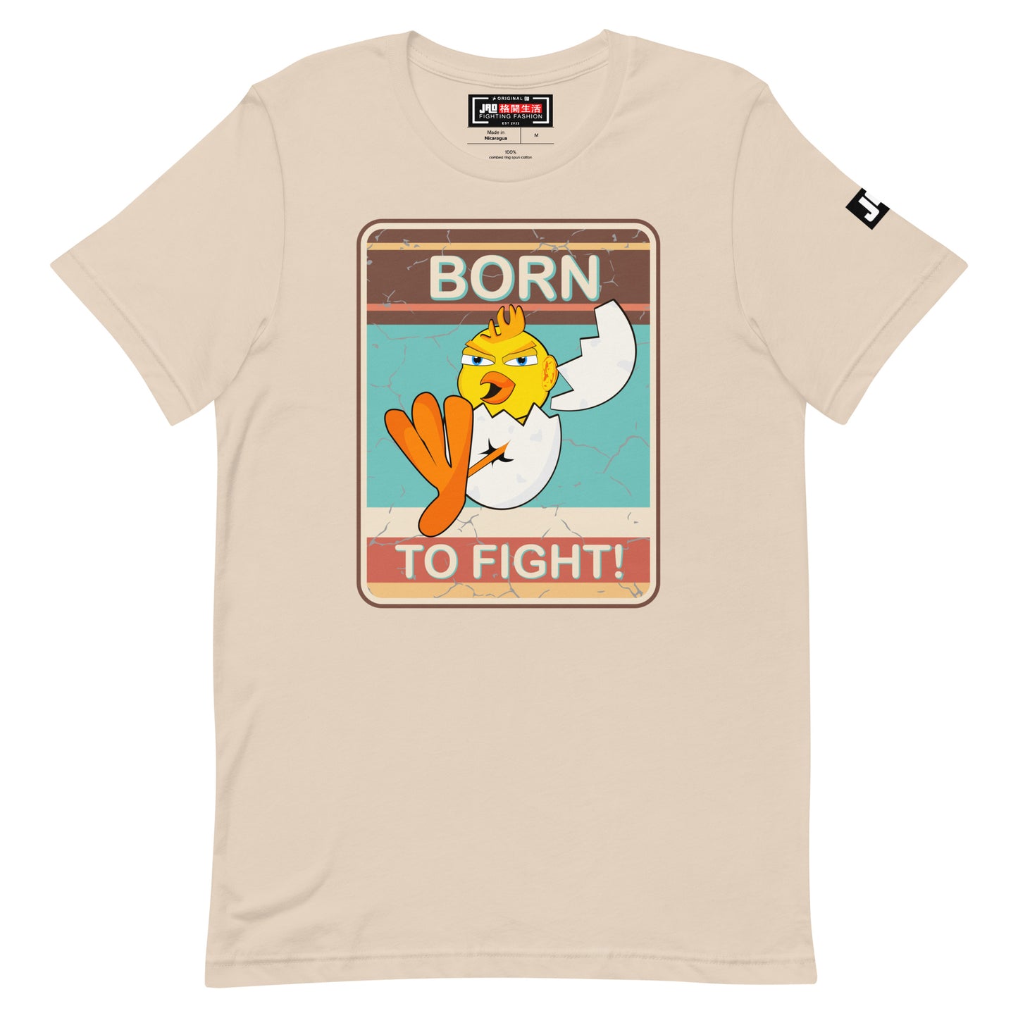 T-Shirt 'Born To Fight' | JAD®